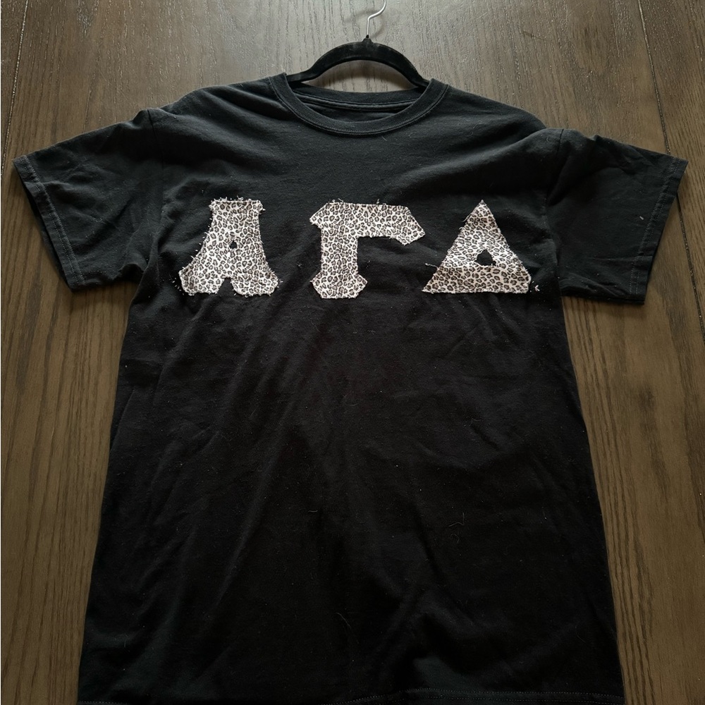 Embroidered Alpha Gamma Delta T-Shirt | AGD | ΑΓΔ